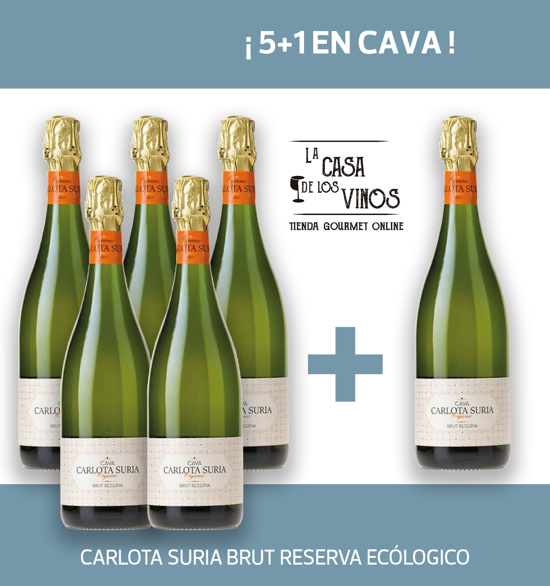 PROMO 5+1 CAVA ALEGRIA BRUT RESERVA ECOLÓGICO