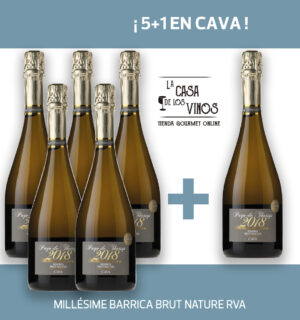 PROMO 5+1 MILLÉSIME BARRICA BRUT NATURE RVA