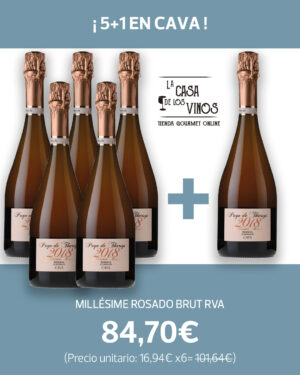 PROMO 5+1 MILLÉSIME ROSADO BRUT RVA