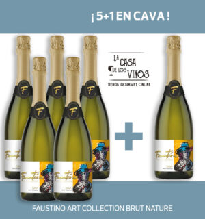 PROMO 5+1 FAUSTINO ART COLLECTION BRUT NATURE